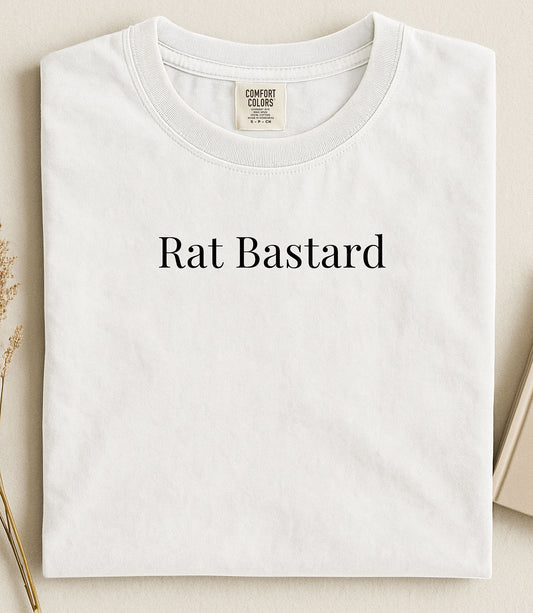 Rat Bastard Shirt Funny Meme Tee