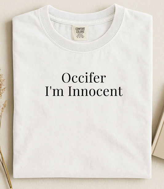 Occifer I’m Innocent Shirt Funny Meme Tee